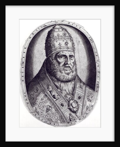 Portrait of Pope Pius IV, 1559 by Italian School