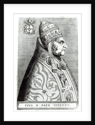 Portrait of Pope Pius II by School Italian