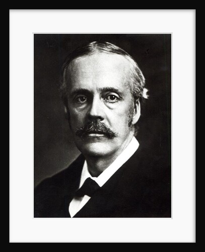 Portrait of Arthur James Balfour by English Photographer