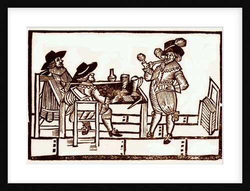 A Privy Chamber with Pipe and Tankard by School English