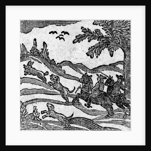 View of a Hunting Scene by School English