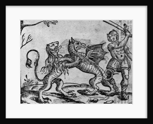 St George and the Dragon by School English