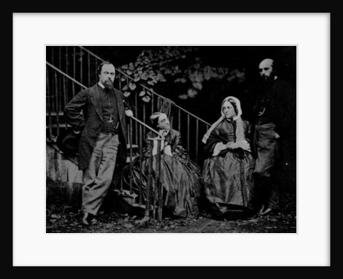 Portrait of the Rossetti Family, 1864 by Charles Lutwidge Dodgson
