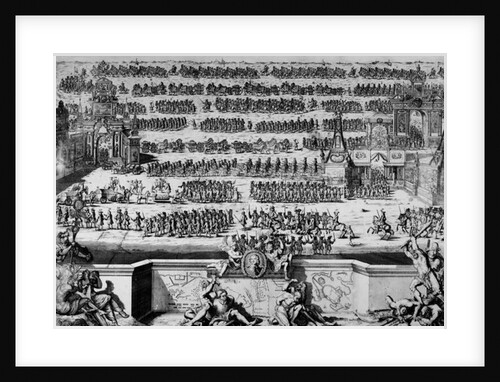 The Battle of Pottava, 1709 by Bernard Picart
