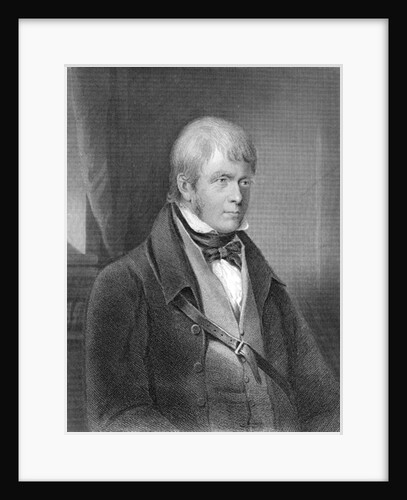 Portrait of Walter Scott by Gilbert Stuart (after) Newton