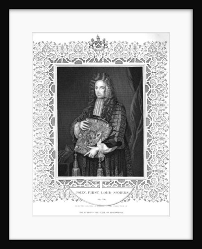 Portrait of John, 1st Lord Somers by W.T. Mote