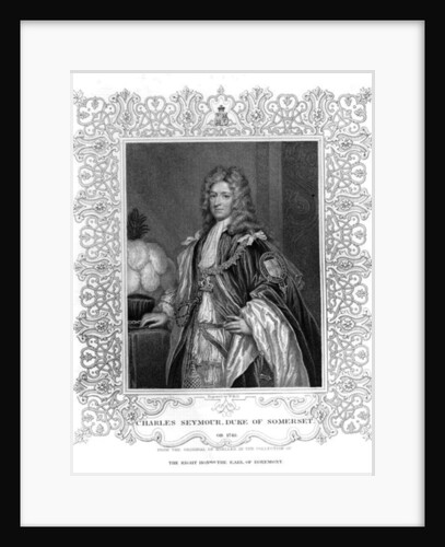 Portrait of Charles Seymour, Duke of Somerset by School English