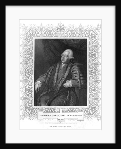 Portrait of Frederick North, Earl of Guildford by W.T. Mote