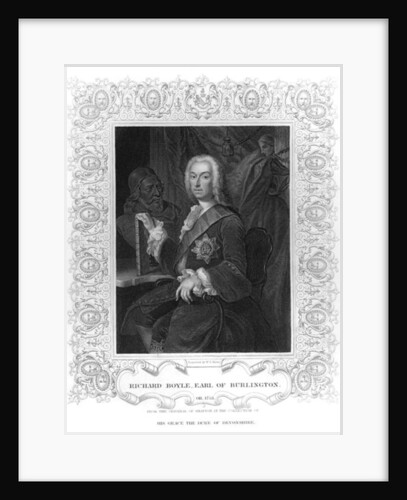 Portrait of Richard Boyle, Earl of Burlington by School English