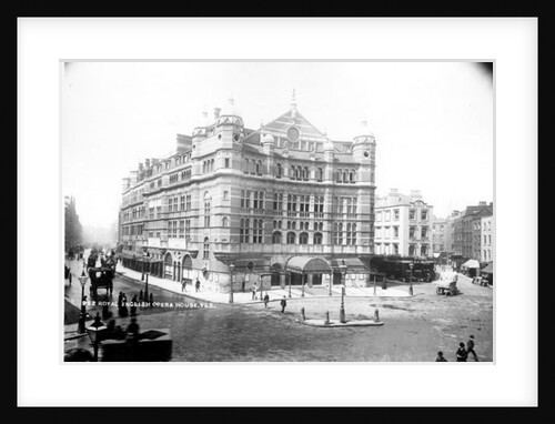 Royal English Opera House, 1891 by English Photographer