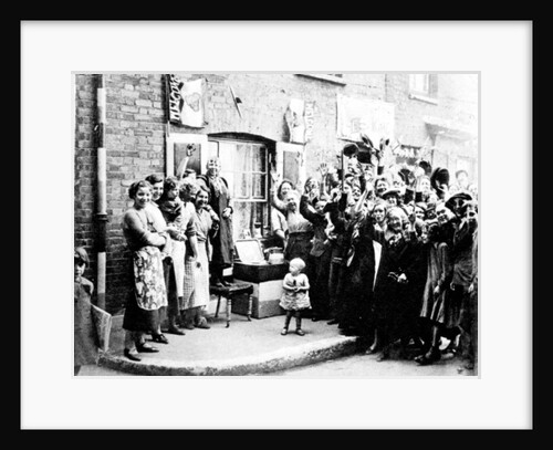 Jubilee Decoration in the East End, May 12th 1935 by English Photographer