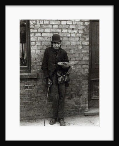 Match-Seller. c.1900 by English Photographer