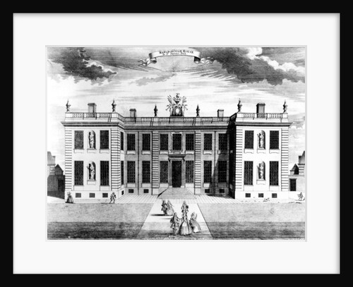 View of Marlborough House in Pall Mall, Westminster, 1741 by Sutton Nicholls