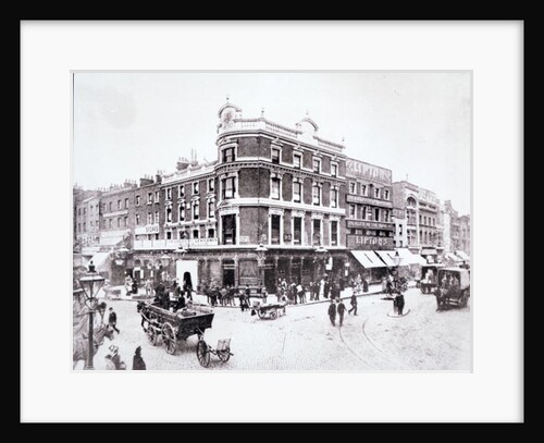 Pentonville Road scene, Islington, London by English Photographer