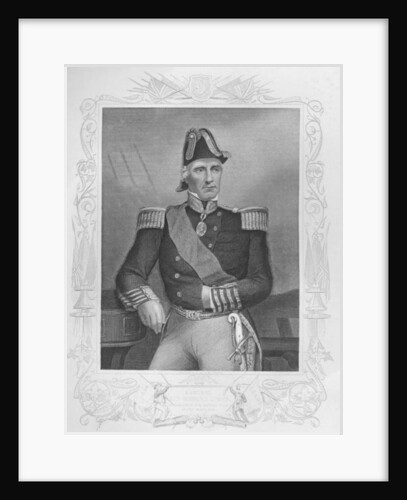 Portrait of Lord Edmund Lyons by School English