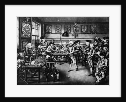 The Court of Equity or Convivial City Meeting, 1779 by Robert Dighton