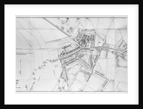Map of Belfast c.1685 by Anonymous