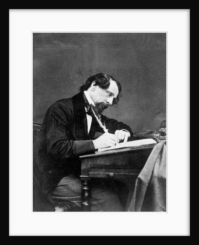 Charles Dickens, 1858 by Herbert Watkins