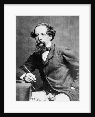 Charles Dickens, 1861 by Herbert Watkins