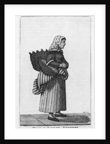Newhaven Oyster Girl, 1812 by John Kay