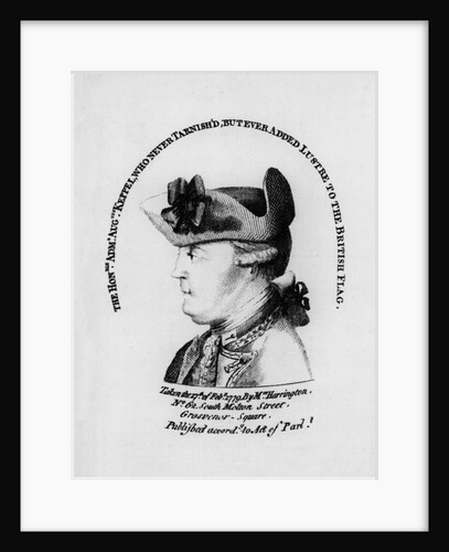 Admiral Augustus Keppel, 1779 by English School