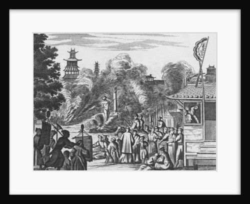 Persecution of Christians in Japan, c.1680 by Dutch School