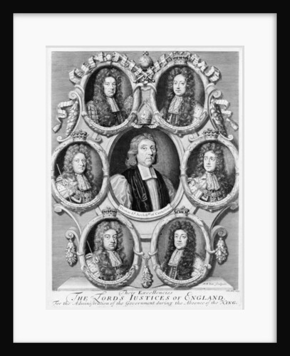 The Lord Justices of England, 1695 by Robert White