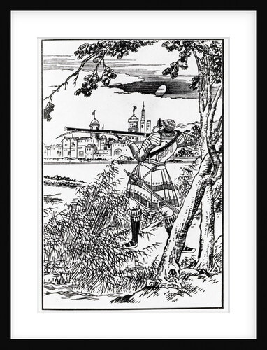 Napoleon going to be killed by assassins by Japanese School