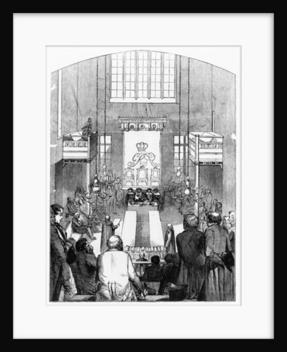 Royal Assent given to the New Corn Bill in the House of Lords, 1846 by English School