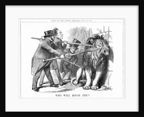 Who will rouse him? 1859 by John Tenniel