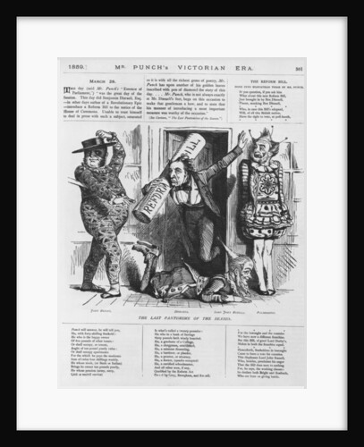 The Last Pantomime of the Season, 1859 by English School