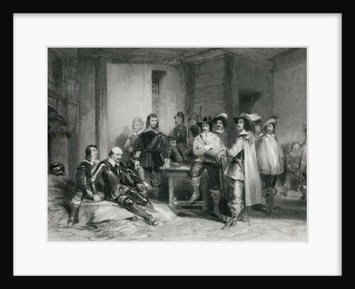 Death of the Earl of Lindsey by George Cattermole