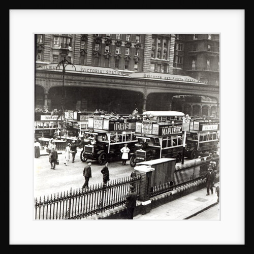 Victoria Station, 1920s by English Photographer