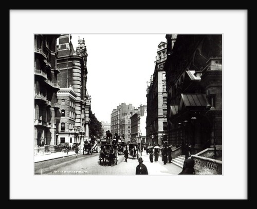 Victoria Street, London, c.1890 by English Photographer