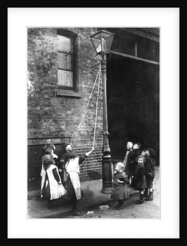 London Slums, c.1900 by English Photographer