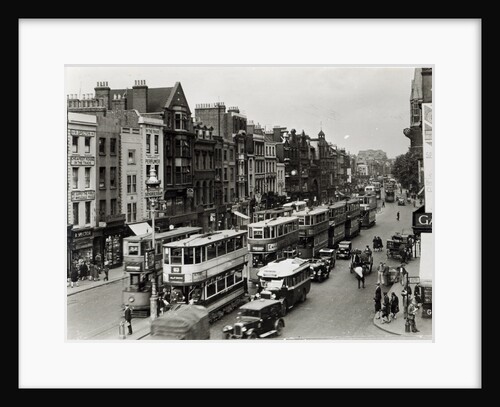Whitechapel High Street, London, c.1930 by English Photographer