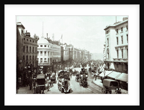 Regent Street, London c.1900 by English Photographer