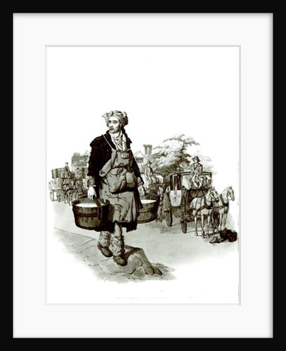 Waterman at a Coach Stand, 1805 by English School
