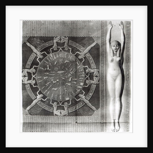Dendera Zodiac, engraved in 1802 by Dominique Vivant Denon (after)