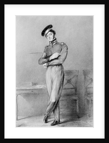 Mr Power as Corporal O'Connor in the opera 'Broken Promises', 1826 by Louis Haghe