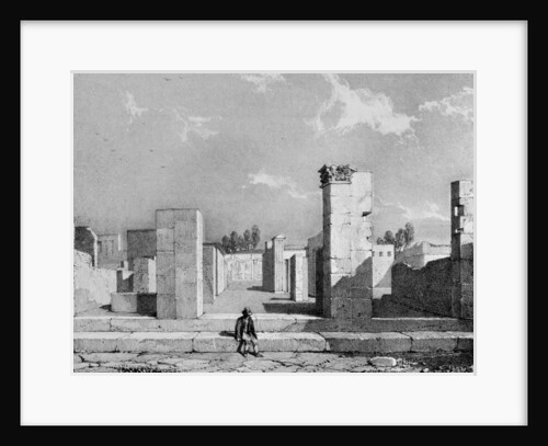 The House of Caius Sallust, 1828 by James Duffield Harding