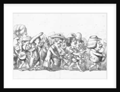 John Bull leading visitors to the Great Exhibition, 1851 by Richard Doyle