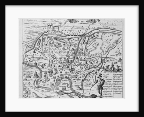 Roma Antiqua, 1785 by English School