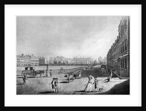 View of Bloomsbury Square, 1787 by Edward Dayes