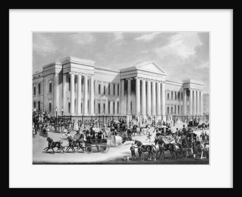 The General Post Office, 1830 by James (after) Pollard