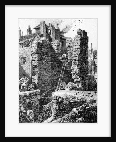 Inside View of the Watch Tower discovered near Ludgate Hill in 1792 by John Thomas (after) Smith
