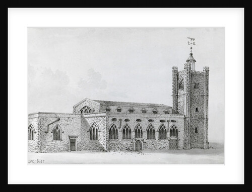 Old St Giles's church, c.1718 by John Thomas Smith