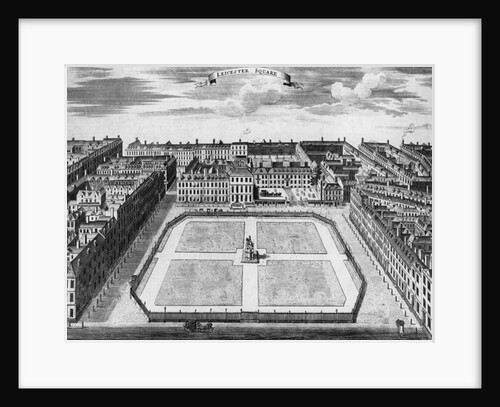 Leicester Square, 1754 by Sutton Nicholls
