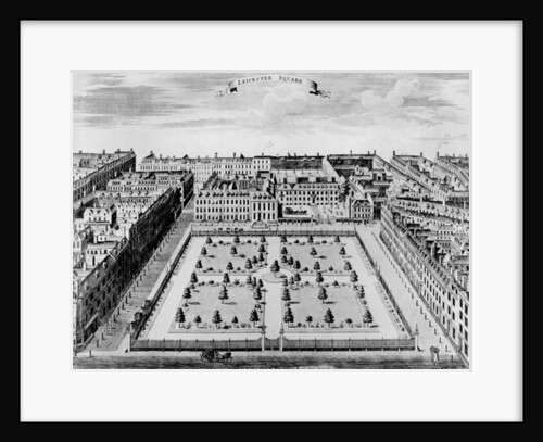 Leicester Square, c.1725 by John Bowles