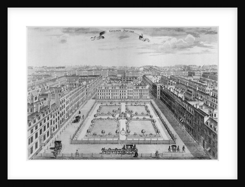 Golden Square, c.1725 by John Bowles